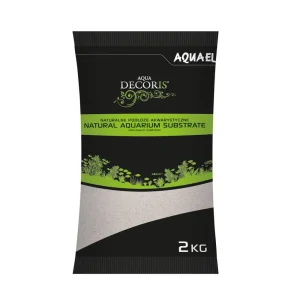 Aquale Sable de quartz 0.1-0.3 en sac de 2kg. Idéal pour faire ressortir les couleurs des poissons et très bon pour les poissons de fonds. – Aquarez, votre boutique spécialisée en aquascaping et aquariophilie d'eau douce