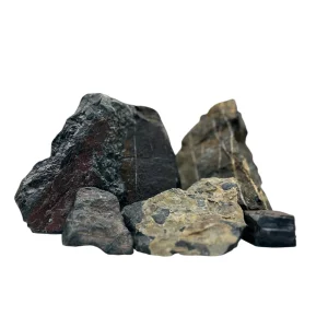 Roche Dark Hell est utilisé pour décorer naturellement les aquariums. De couleur grise très foncé, avec de l'ocre et du pourpre, cette roche est unique en son genre. – Aquarez, votre boutique spécialisée en aquascaping et aquariophilie d'eau douce