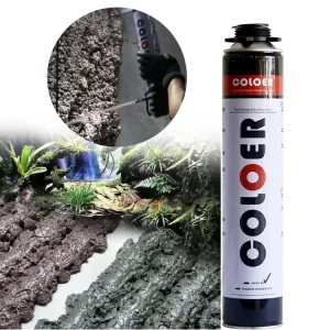 Colle aquarium aquascaping foam Mousse polyuréthane pour créer un décor aquatique. Peut être utiliser pour coller le décors ensemble et combler les trous. – Aquarez, votre boutique spécialisée en aquascaping et aquariophilie d'eau douce