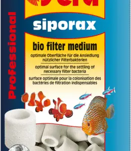 SERA siporax Professional 290g média filtrant pour aquarium.