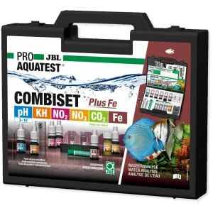 JBL PROAQUATEST COMBISET Plus Fe est une mallette de tests pour l'eau des aquariums. – Aquarez, votre boutique spécialisée en aquascaping et aquariophilie d'eau douce