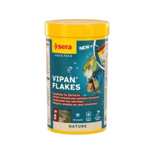 SERA Vipan Flakes 250 ml (60g) nourriture pour poissons d'ornement. – Aquarez, votre boutique spécialisée en aquascaping et aquariophilie d'eau douce