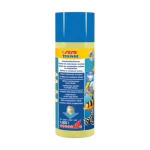 SERA Toxivec 250ml conditionneur d'eau. Neutralise les substances toxiques. – Aquarez, votre boutique spécialisée en aquascaping et aquariophilie d'eau douce
