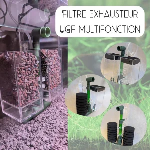 Filtre exhausteur hybride